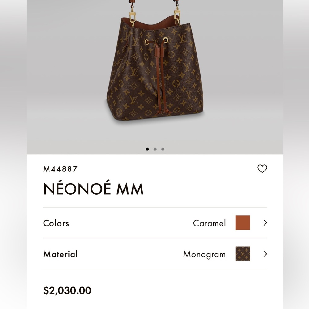 LV NÉONOÉ MM Caramel - Picture 14 of 14